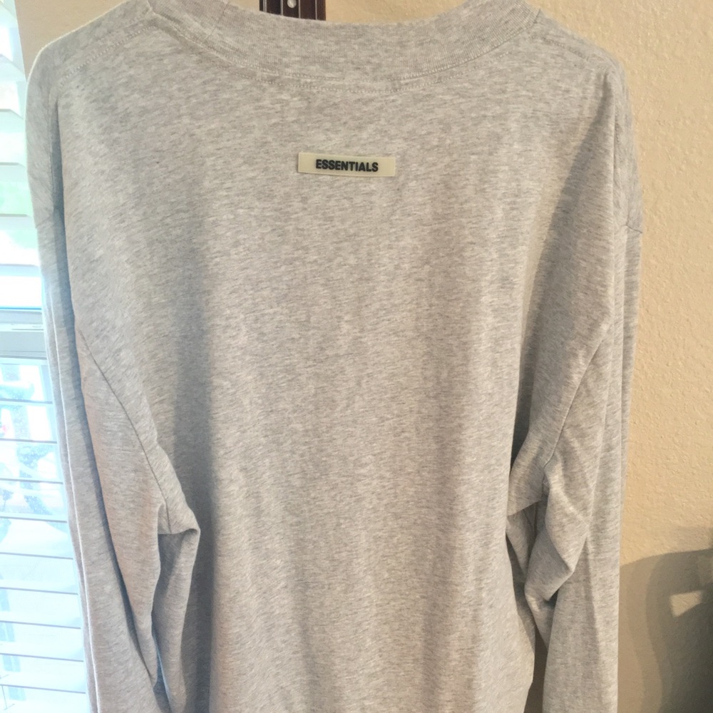Fear of God Essentials long sleeve Heather Gray